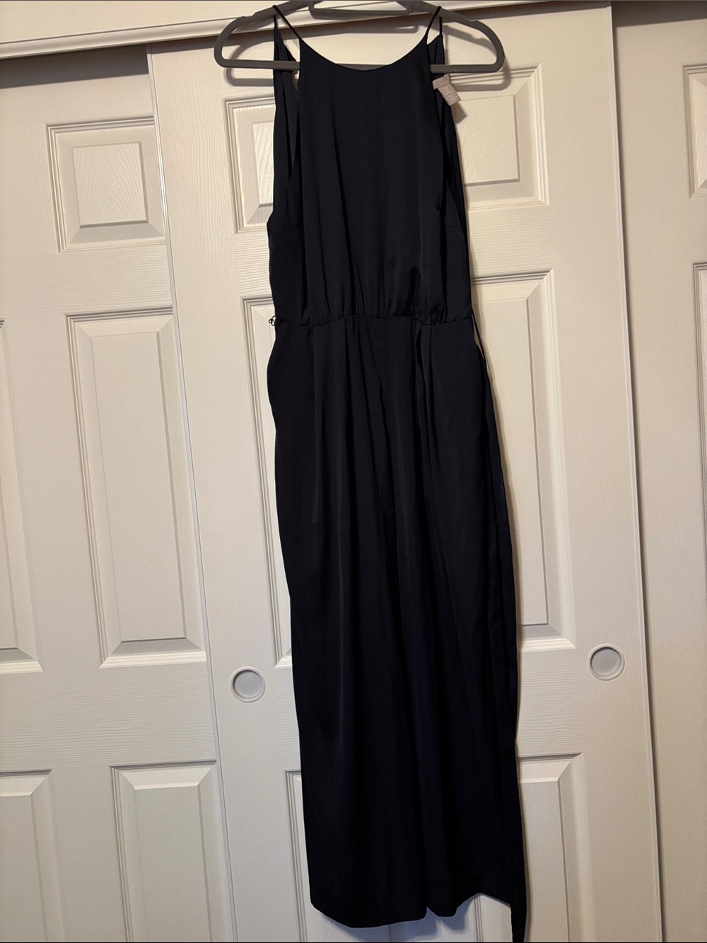 H&M Black Sleeveless Jumpsuit with Thin Straps